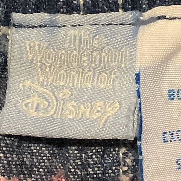 The Wonderful World Of Disney Girls Size 4T Pink Blue Plaid Skort Denim - Picture 5 of 10